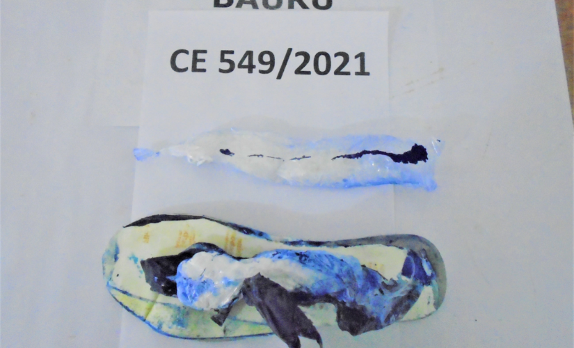 Droga escondida em par de tênis é flagrada no CPP II de Bauru