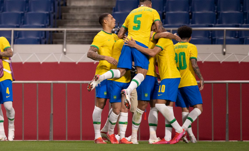 Brasil vence Egito e vai à semifinal do futebol masculino olímpico