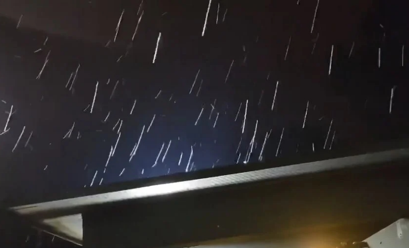 Santa Catarina registra chuva congelada e mínima chega a -2,4ºC