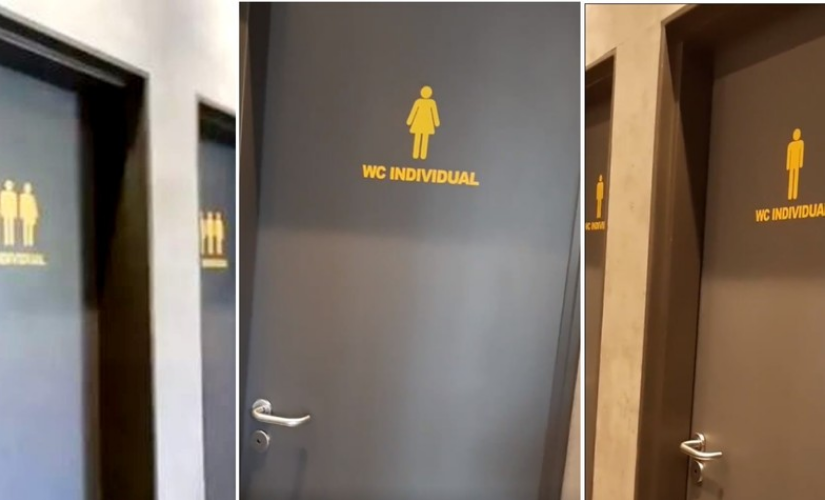 Rede de fast food muda placa ‘multigênero’ de banheiro após ser notificada pela prefeitura de Bauru