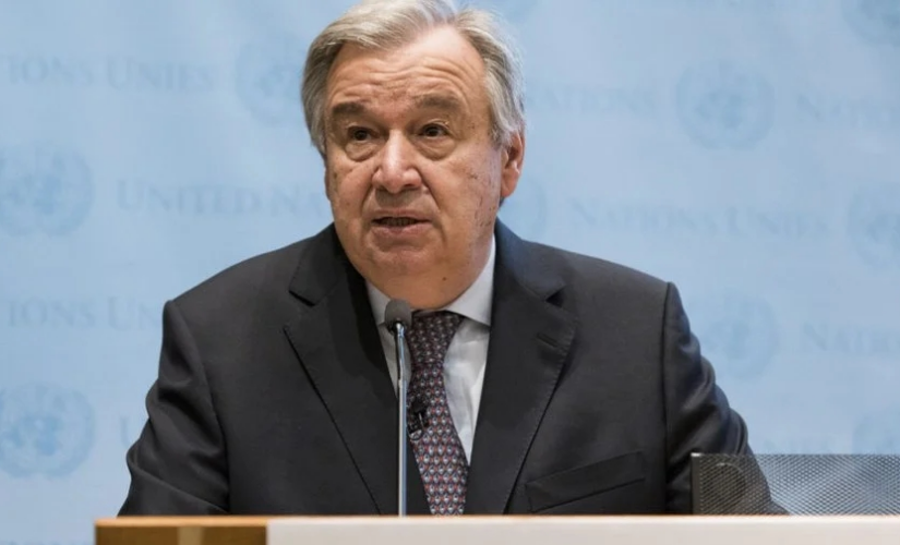 Em reunião com Zelensky, Guterres defende evacuação de civis