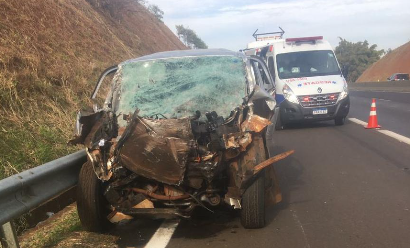 Santa Cruzense morre após colisão traseira na SP-225 próximo ao posto Kafé