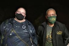 Fernando Ferrai e Capitão Lucas, diretores do clube.
